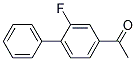 4-ACETYL 2-FLUOROBIPHENYL Struktur