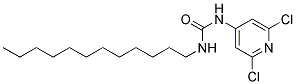 N-(2,6-DICHLORO-4-PYRIDYL)-N'-DODECYLUREA, TECH Struktur