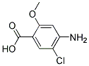 4-AMINO-5-CHLORO-2-METHOXYBENZOIC ACID, TECH Struktur