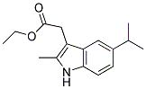 ETHYL 2-(5-ISOPROPYL-2-METHYL-1H-INDOL-3-YL)ACETATE, TECH GRADE Struktur