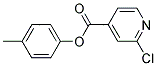 4-METHYLPHENYL 2-CHLOROISONICOTINATE, TECH Struktur