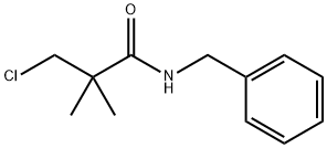 N1-BENZYL-3-CHLORO-2,2-DIMETHYLPROPANAMIDE Struktur