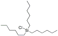 TRI-N-HEXYLSILYL CHLORIDE Struktur