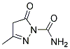 3-METHYL-5-OXO-4,5-DIHYDRO-PYRAZOLE-1-CARBOXYLICACID AMIDE Struktur