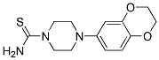 4-(2,3-DIHYDRO-BENZO[1,4]DIOXIN-6-YL)-PIPERAZINE-1-CARBOTHIOIC ACID AMIDE Struktur