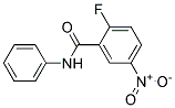 4-(2-FLUORO-5-NITRO-BENZOYLAMINO)BENZOA& Struktur