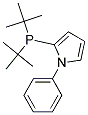 N-PHENYL-2-(DI-T-BUTYLPHOSPHINO)PYRROLE, 95+% [CATACXIUM PTB] Struktur