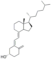 VITAMIN D3 POWDER Struktur