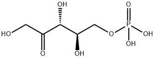 D-RIBULOSE 5-PHOSPHATE Struktur