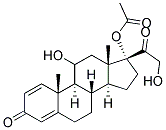 PREDNISOLONE 17-ACETATE Struktur