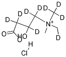 DL-CARNITINE-D9 HYDROCHLORIDE Struktur