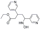 ETHYL 5-OXAMINO-3,5-DI(3-PYRIDYL)PENTANOATE Struktur