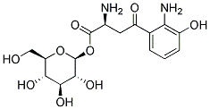 3-HYDROXYKYNURENINE-O-B-GLUCOSIDE Struktur