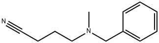 N-METHYL-N-(3-CYANOPROPYL)BENZYLAMINE Struktur