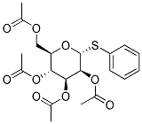 PHENYL 2,3,4,6-TETRA-O-ACETYL-1-THIO-A-D-MANNOPYRANOSIDE Struktur