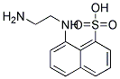 N-(2-AMINOETHYL)-8-NAPHTYLAMINE-1-SULPHONIC ACID Struktur