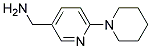 (6-PIPERIDIN-1-YLPYRIDIN-3-YL)METHYLAMIN Struktur