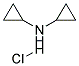 DICYCLOPROPYLAMINE HYDROCHLORIDE Struktur