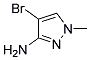 3-AMINO-4-BROMO-1-METHYLPYRAZOL Struktur