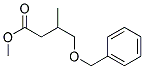 METHYL 4-BENZYLOXY-3-METHYLBUTYRAT Struktur