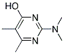 4,5-DIMETHYL-2-(N,N-DIMETHYLAMINO)-6-HYDROXYPYRIMIDIN Struktur