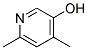 4,6-DIMETHYL-3-HYDROXYPYRIDIN Struktur