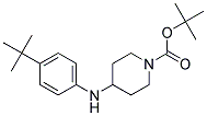 TERT-BUTYL 4-[4-(TERT-BUTYL)ANILINO]TETRAHYDRO-1(2H)-PYRIDINECARBOXYLAT Struktur