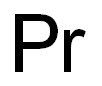 PRASEODYMIUM ROD, 6.35MM (0.25IN) DIA, 99.9% (METALS BASIS EXCLUDING TA) Struktur