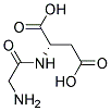 N-glycyl-L-aspartic acid Struktur