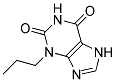 3-Propyxanthine Struktur