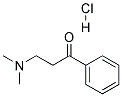 dl-dimethylaminopropiophenone HCl  Struktur