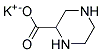 Piperazine-2-carboxylic acid potassium salt Struktur