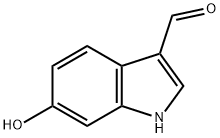 6-Hydroxyindole-3-carboxaldehyde Struktur