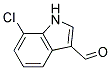 7-Chloroindole-3-carboxaldehyde Struktur