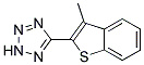 5-(3-METHYLBENZO[B]THIOPHEN-2-YL)-2H-1,2,3,4-TETRAAZOLE Struktur