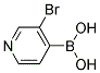 3-Bromopyridine-4-Boronic Acid Struktur