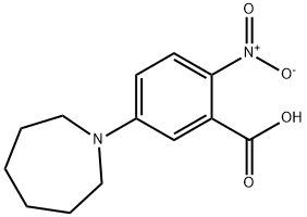 5-Azepan-1-yl-2-nitrobenzoic acid Struktur