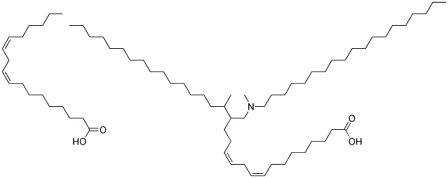 DISTEARYLDIMETHYLAMINE DILINOLEATE Struktur