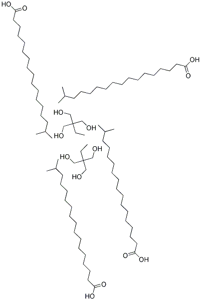 DITRIMETHYLOLPROPANE TETRAISOSTEARATE Struktur