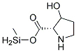 METHYLSILANOL HYDROXYPROLINE Struktur