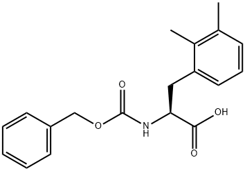 Cbz-2,3-Dimethy-L-Phenylalanine Struktur