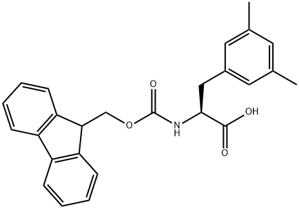 Fmoc-3,5-Dimethy-L-Phenylalanine Struktur