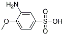 o-Aminoanisole-4-Sulfonic Acid Struktur