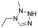 Methyl Ethyl Tetrazole Struktur