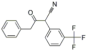 3-OXO-4-PHENYL-2-(3-TRIFLUOROMETHYL-PHENYL)-BUTYRONITRILE Struktur