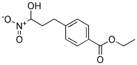 4-(3-HYDROXY-3-NITRO-PROPYL)-BENZOIC ACID ETHYL ESTER Struktur