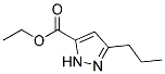 5-PROPYL-2H-PYRAZOLE-3-CARBOXYLIC ACID ETHYL ESTER Struktur