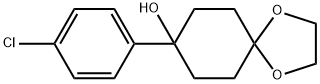 8-(4-CHLORO-PHENYL)-1,4-DIOXA-SPIRO[4.5]DECAN-8-OL Struktur