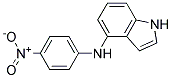 N-(4-NITROPHENYL)-1H-INDOL-4-AMINE Struktur