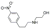 p-nitrophenylpropyl ethanolamine Struktur